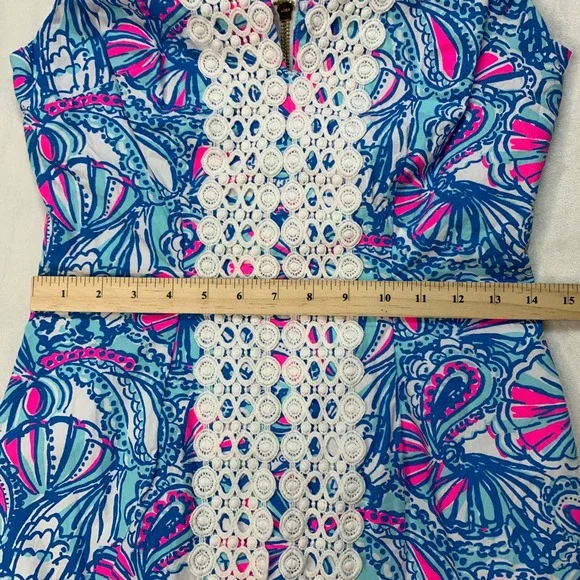 Lilly Pulitzer My Fans Target 20th Anniversary Dress Multicolor Paisley V Neck 4 - Picture 8 of 10